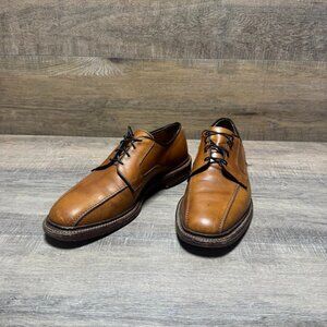 Allen Edmonds Hillcrest Brown Leather Bicycle Toe Dress Shoes Men's Size 8.5